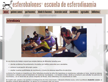 Tablet Screenshot of esferobalones.com